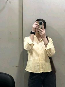 Striped Yellow Shirt