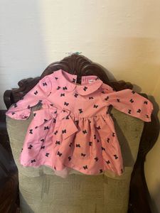 Pink Butterfly Dress