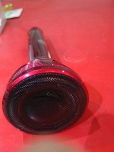 Red Wireless Bluetooth Karaoke Microphone