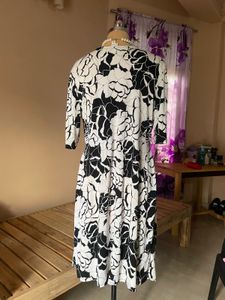 Floral Print Wrap Dress