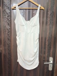 Shein White Bodycon Mini Dress