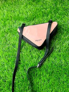 Prada original iconic triangle sling bag