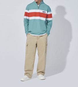 Striped Colorblock Pullover Top