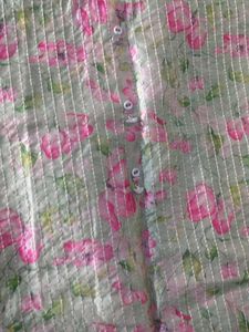 Floral Print Kurta