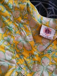 Short Kurta With Flared Palazzo