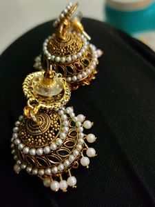Moti &amp; Meekari Earrings