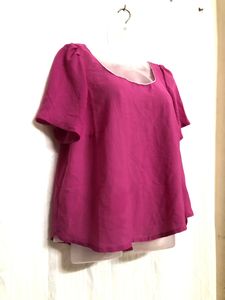 Pink Short Sleeve Top
