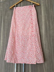 Floral Print Skirt