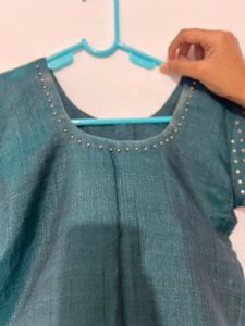 Girls Festive Skirt Blouse