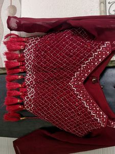 Lehengga Choli (Red)