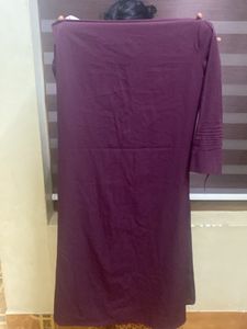 Purple Kurtha
