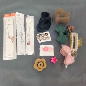 Premium Hair & Jewelry Combo Package– 13 Pieces