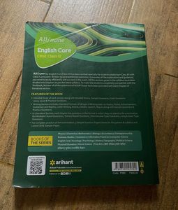 All In One English Core CBSE Class 12 Book