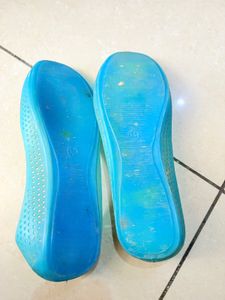 Garima Blue Flats—