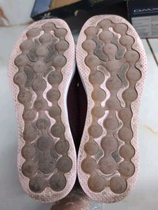 Reebok Maroon Knit Running Shoes