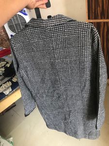 H&amp;M Plaid Coat