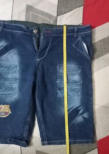 Cotton Jeance Shorts..
