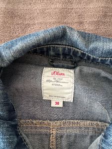 S. Oliver Denim Jacket Size 38