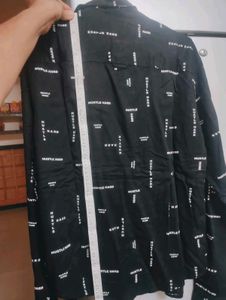Max Solid Black Shirt
