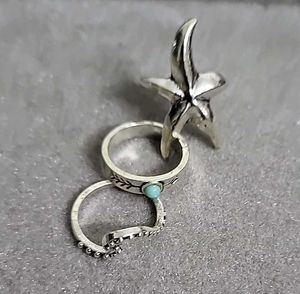 Silver Ring Set