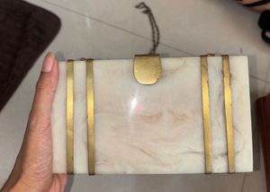 Vintage Marble Clutch