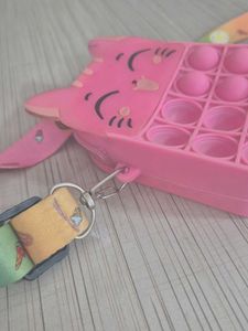 Pink Sling Bag For Kids