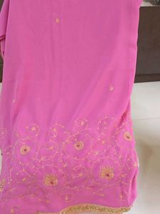 Saree Blouse And Petticoat Combo