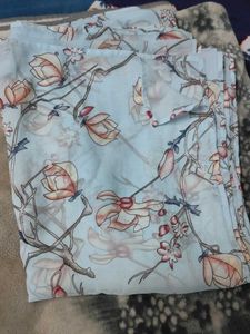 Print Full Length Gown