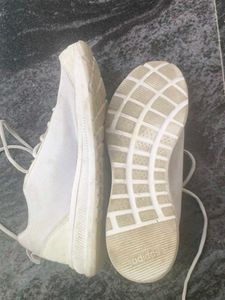 Adidas White Shoes (Not First Copies)