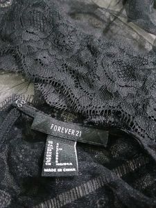 Sheer Lace Top