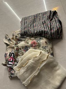 S4u Kurti Set With Pants And Duppata