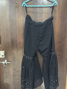 S4U Black Sharara Set 😍