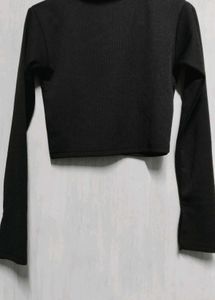 Black Long Sleeve Top
