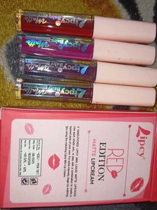 Lipcy Red Matte Lipcream