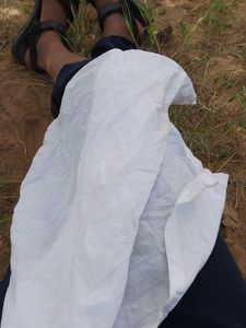 Men's White Dhoti