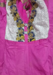 Anarkali Kurti Pant Set