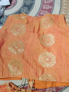Orange Lehenga Choli Set