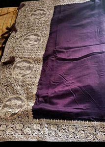 New Heavy Bridal Saree With Plastic Box