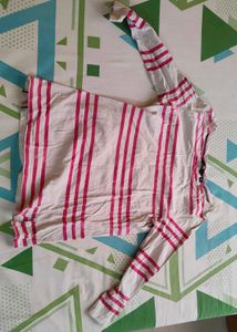 Striped Long Sleeve Top