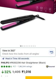 Philips Hair Straightener