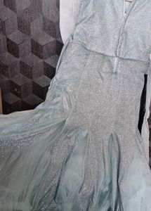 Sky Blue Girl Gown
