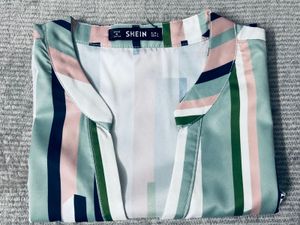 Striped Shein Top