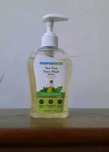 mamaearth tea tree face wash