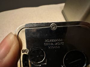 🕰️ Fossil Collectible Travel Clock – Never Used