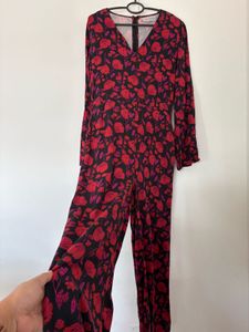 Floral Print Jumpsuit