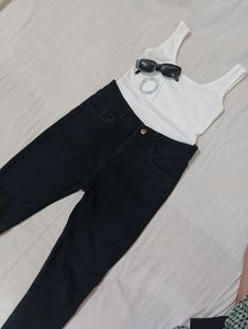 Black Denim Jeans