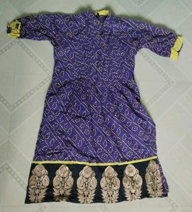 Navy Blue Kurta