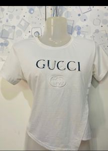 Designer White Crop Top