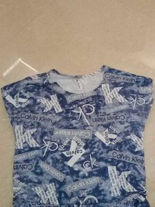 Denim Color Mini Dress