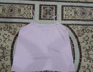 Women Inner Wear Top Pink Color